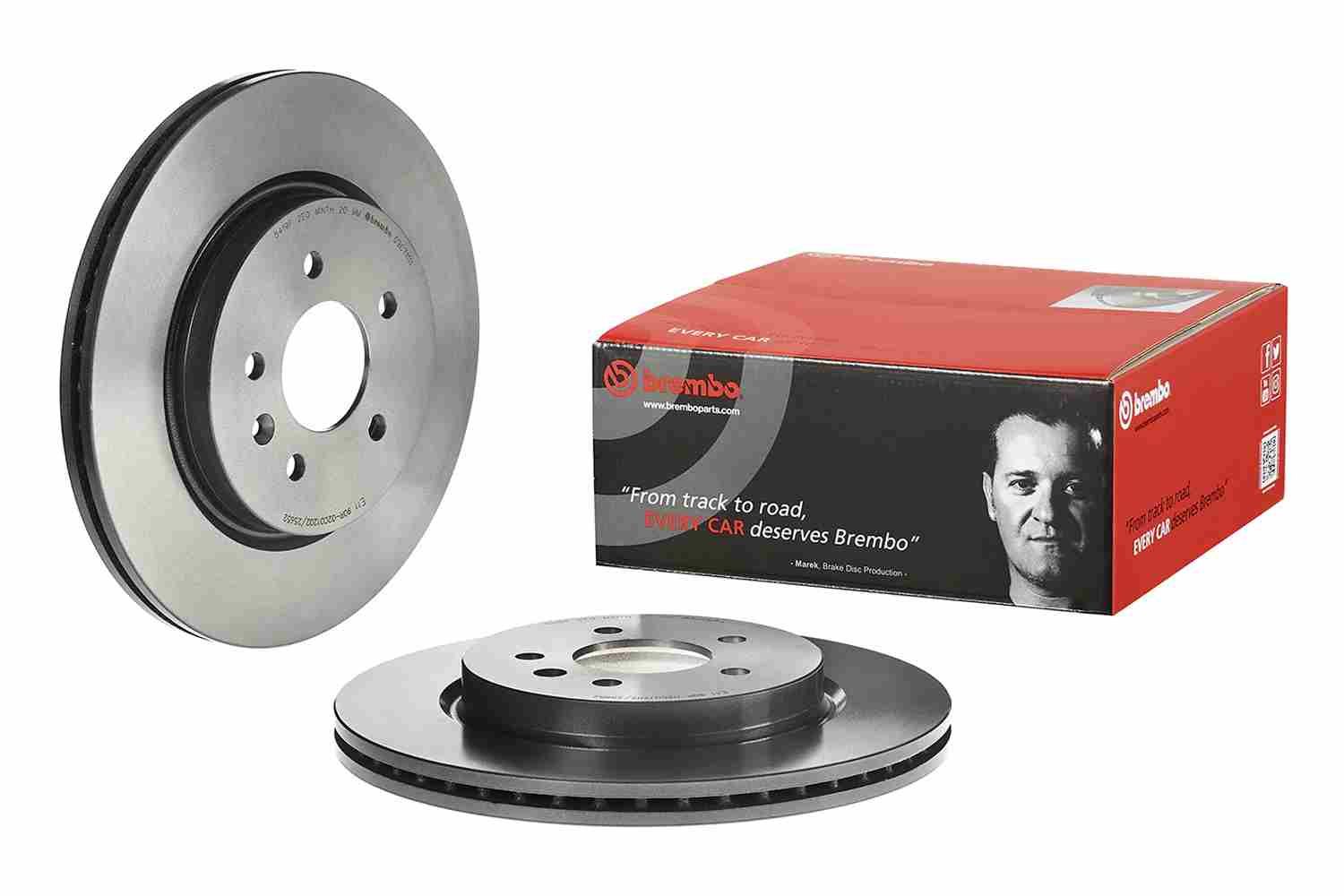 BREMBO 09.C711.11 - Bremsscheibe