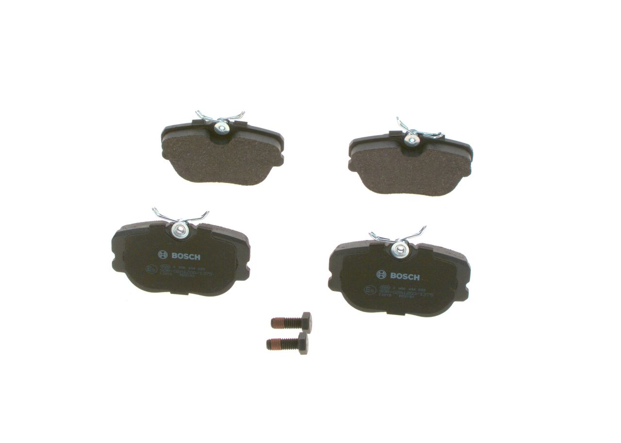 BOSCH 0 986 494 058 - Bremsbelagsatz, Scheibenbremse