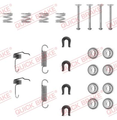 QUICK BRAKE 105-0655 - Zubehörsatz, Bremsbacken