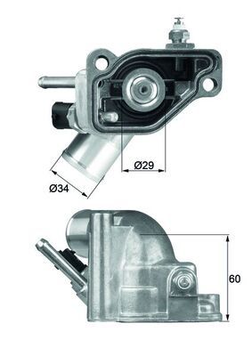 MAHLE TI 5 92 - Thermostat, Kühlmittel