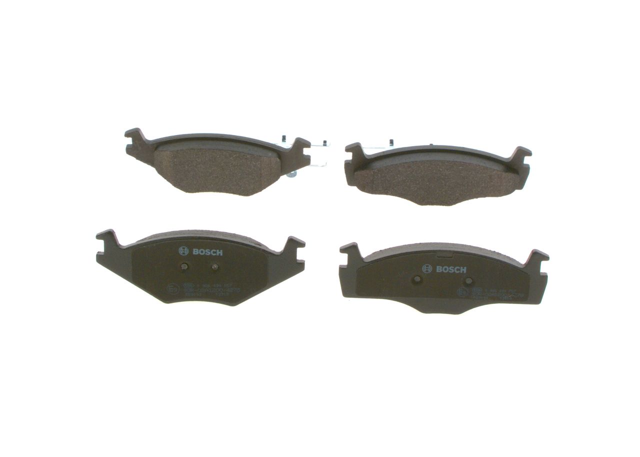 BOSCH 0 986 494 057 - Bremsbelagsatz, Scheibenbremse