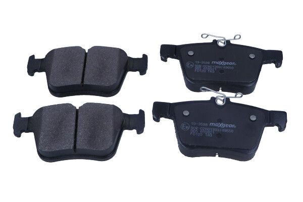 MAXGEAR 19-3598 - Bremsbelagsatz, Scheibenbremse