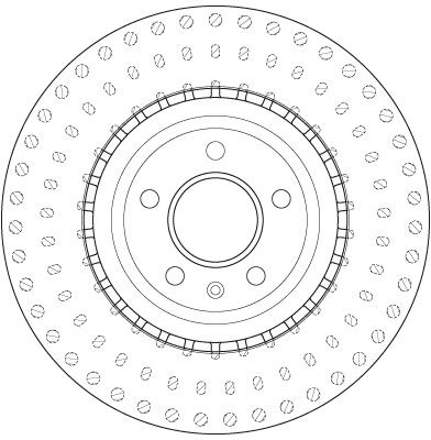 TRW DF6149S - Bremsscheibe