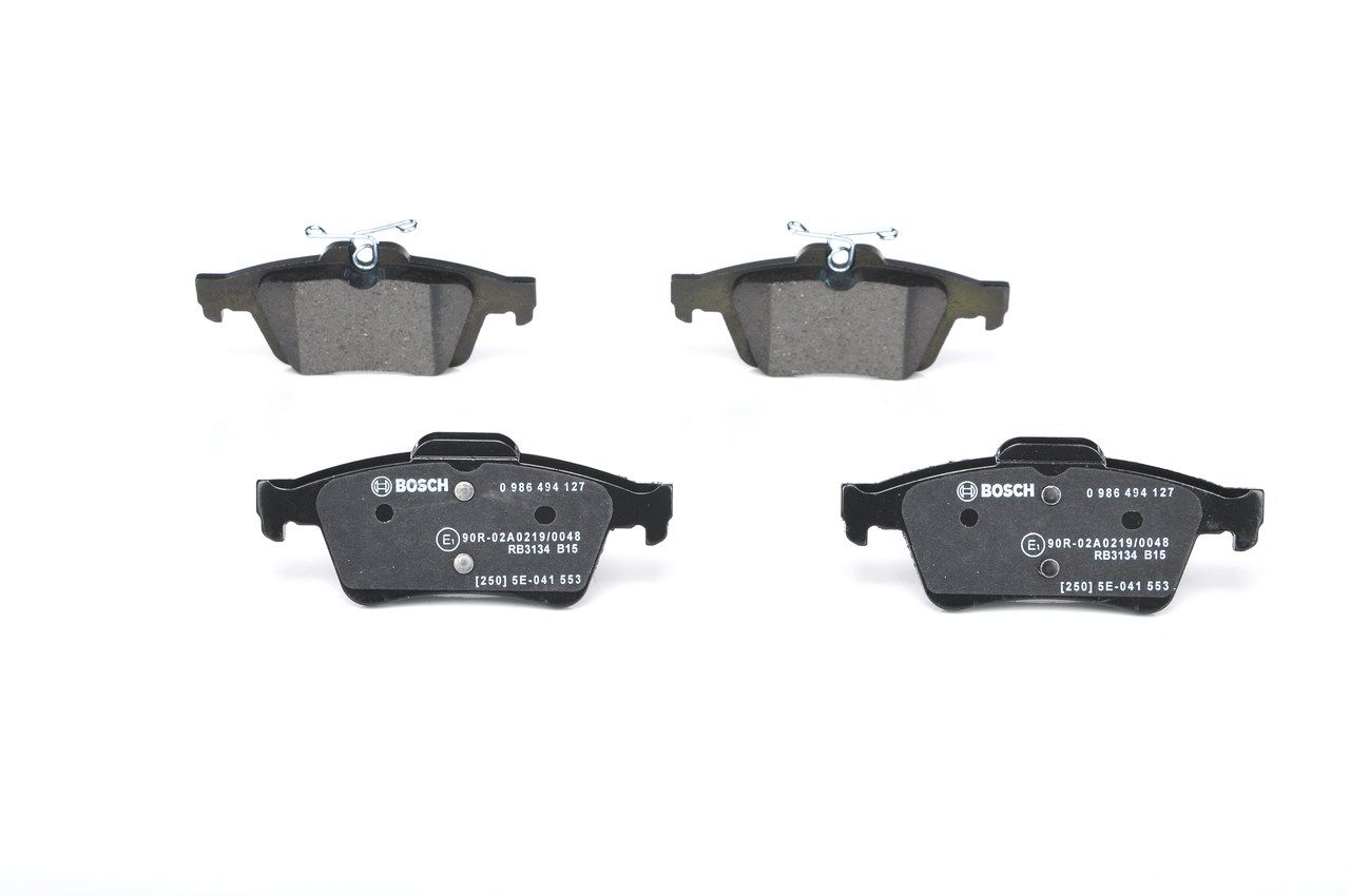 BOSCH 0 986 494 127 - Bremsbelagsatz, Scheibenbremse