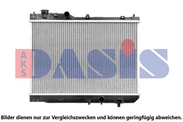 AKS DASIS 111250N - Kühler, Motorkühlung
