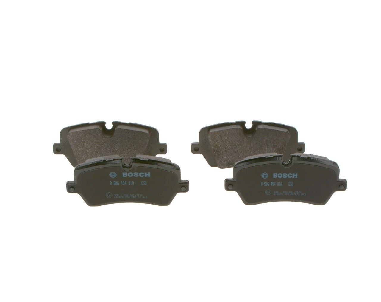 BOSCH 0 986 494 810 - Bremsbelagsatz, Scheibenbremse
