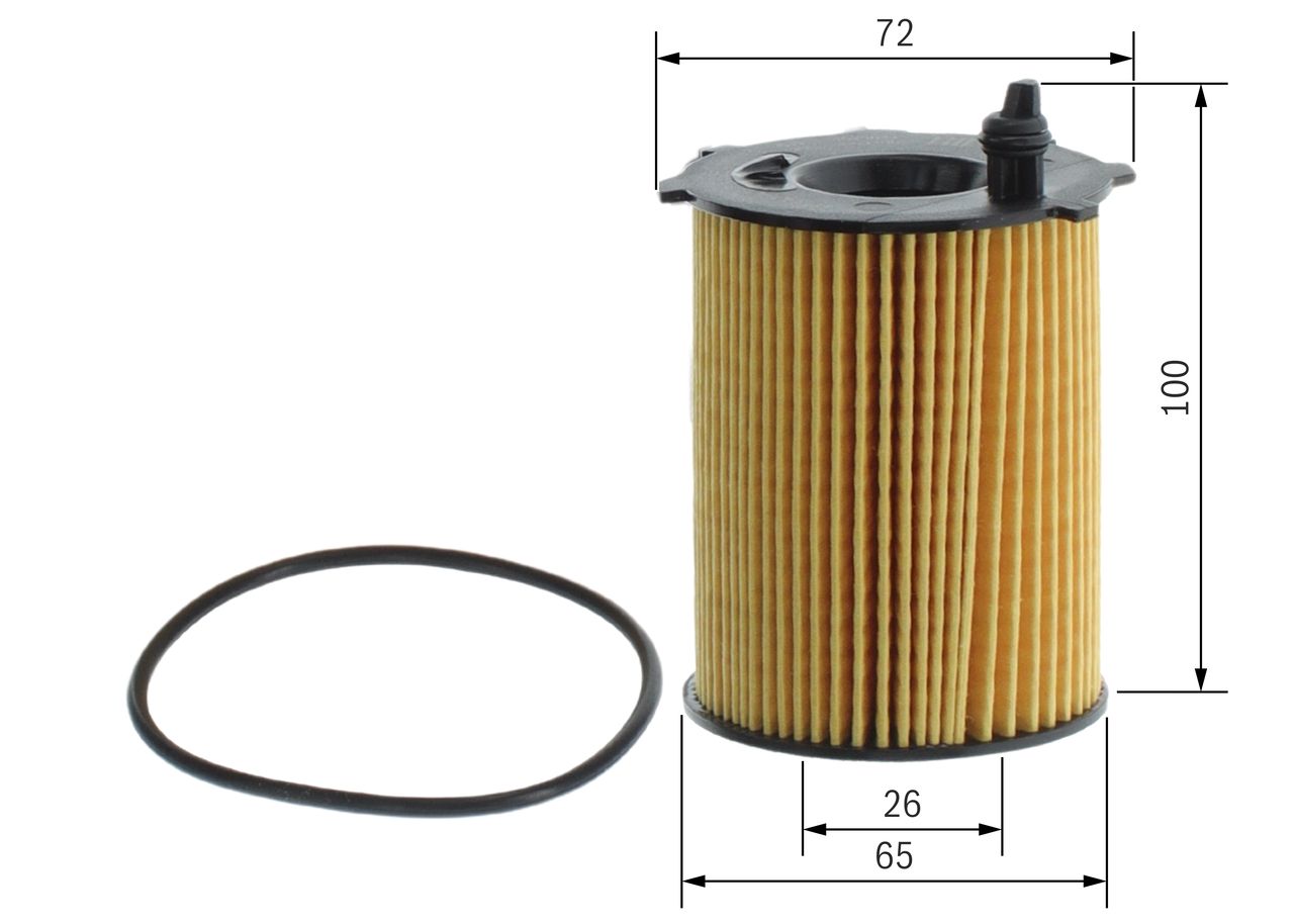 BOSCH F 026 407 159 - Ölfilter