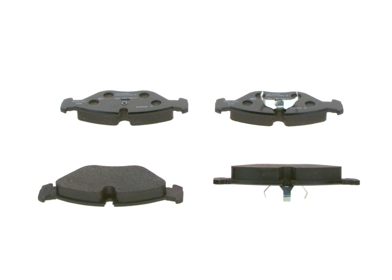 BOSCH 0 986 461 766 - Bremsbelagsatz, Scheibenbremse