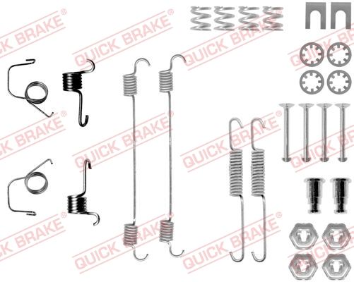 QUICK BRAKE 105-0617 - Zubehörsatz, Bremsbacken