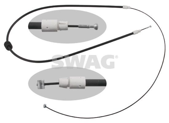 SWAG 10 93 4915 - Seilzug, Feststellbremse