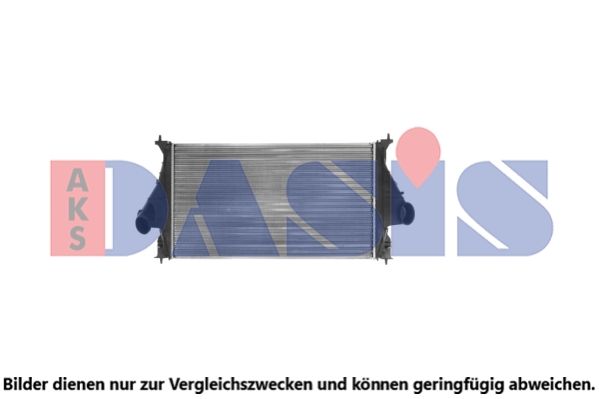 AKS DASIS 167004N - Ladeluftkühler