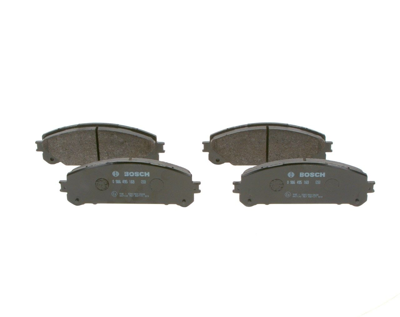 BOSCH 0 986 495 169 - Bremsbelagsatz, Scheibenbremse