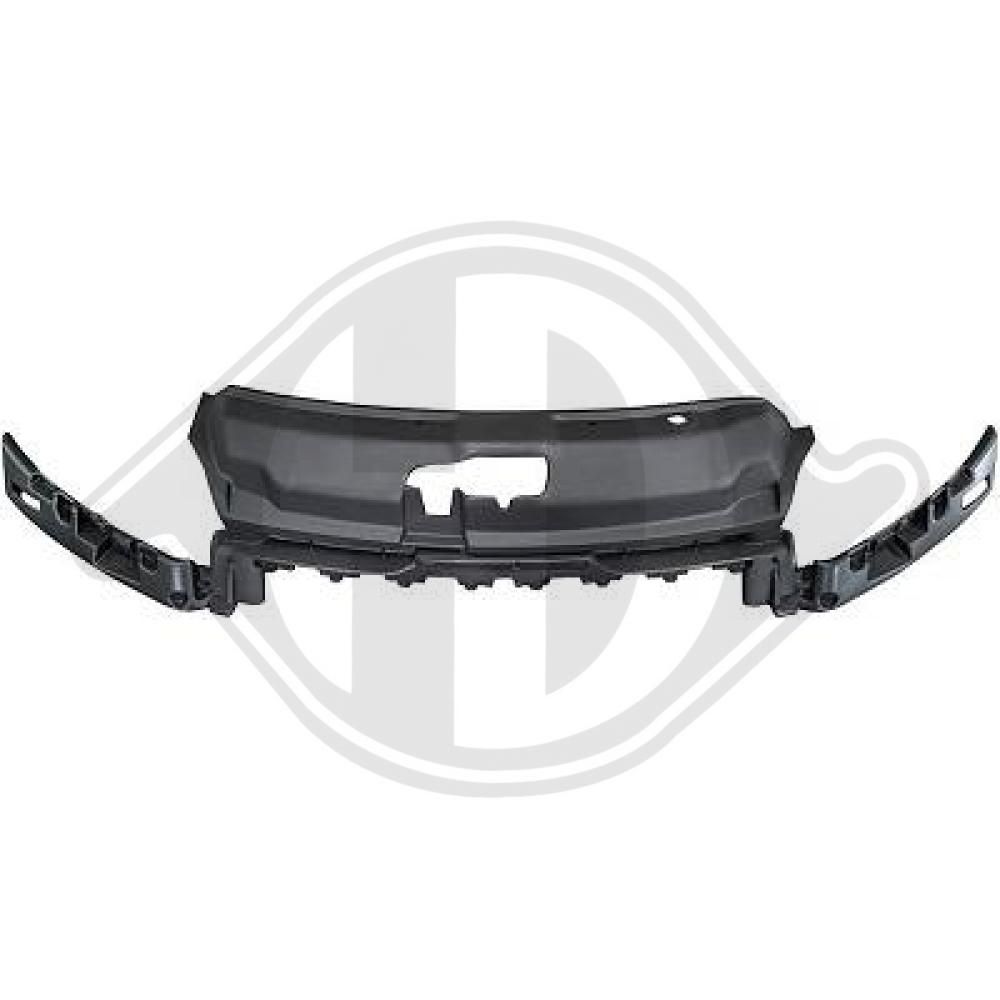 DIEDERICHS 4227044 - Halter, Kühlergitter