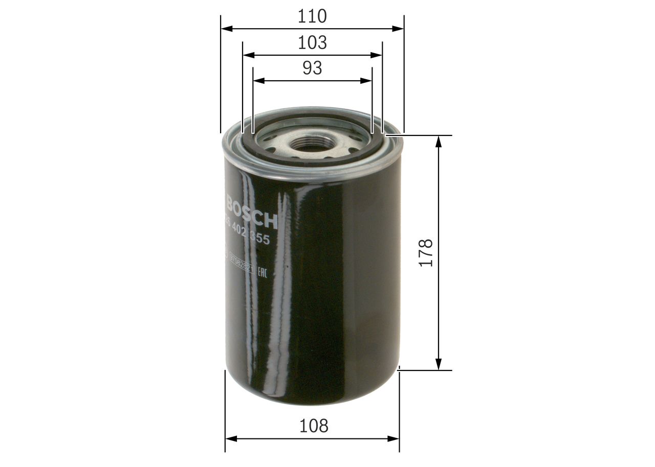 BOSCH 0 451 301 207 - Ölfilter