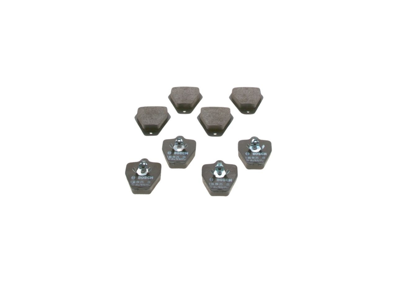 BOSCH 0 986 494 215 - Bremsbelagsatz, Scheibenbremse