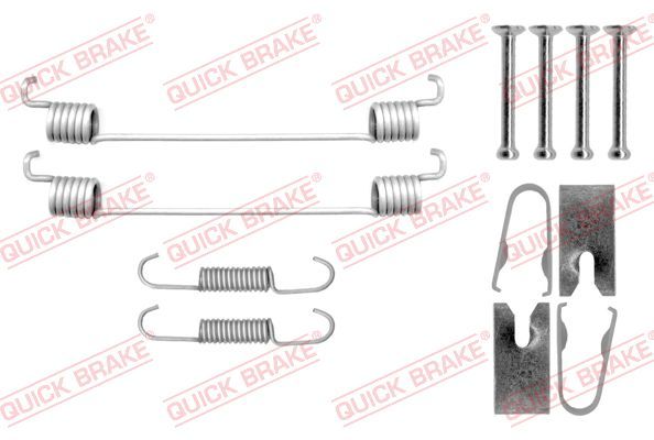 QUICK BRAKE 105-0040 - Zubehörsatz, Bremsbacken