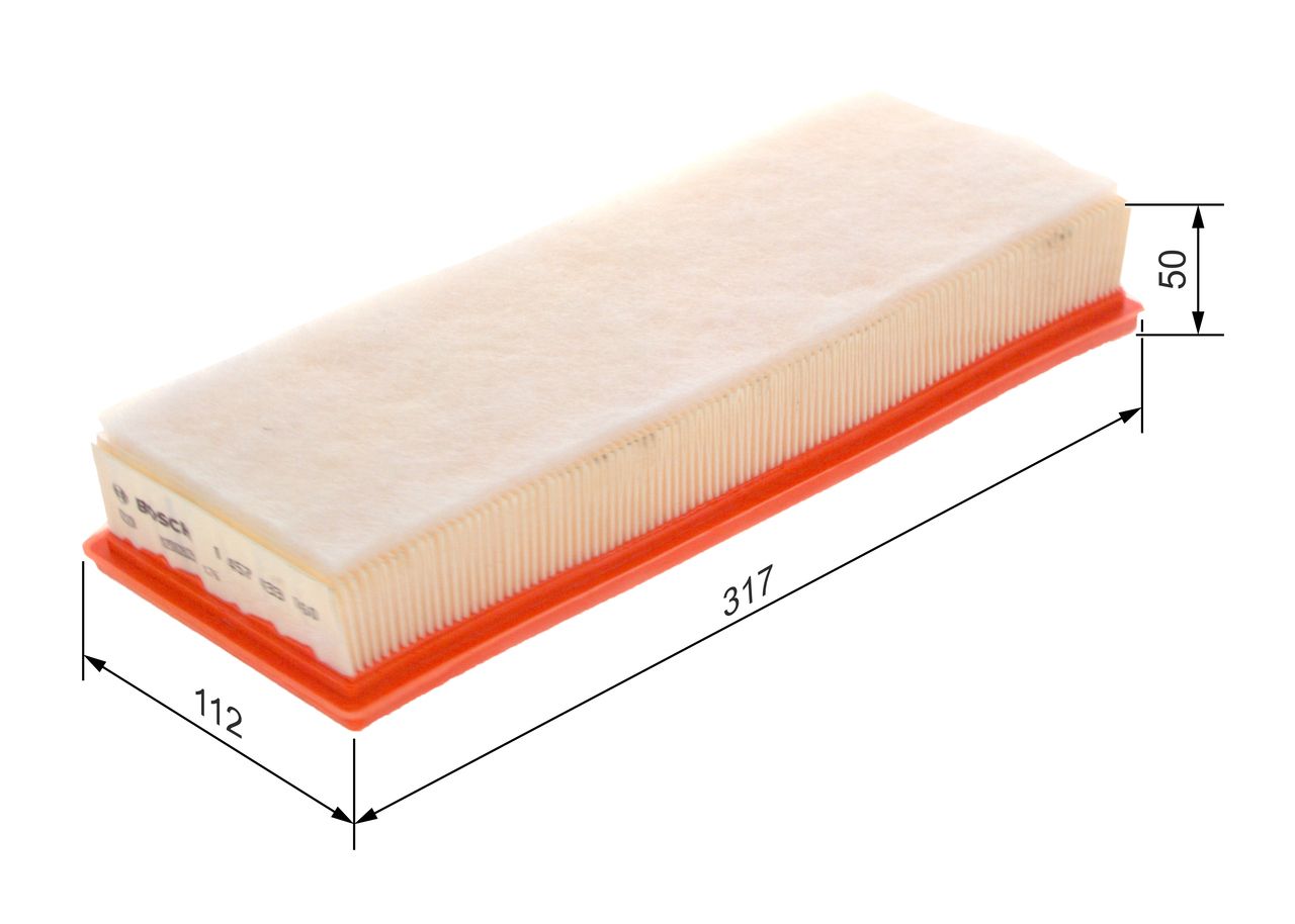 BOSCH 1 457 433 160 - Luftfilter