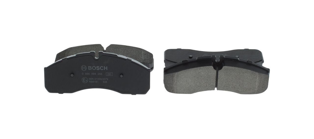 BOSCH 0 986 494 266 - Bremsbelagsatz, Scheibenbremse