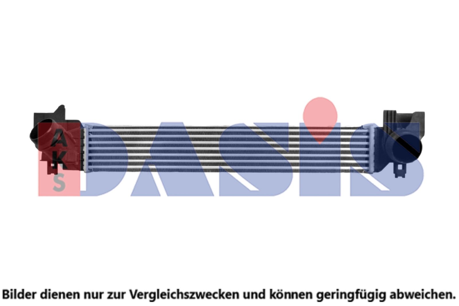 AKS DASIS 057051N - Ladeluftkühler