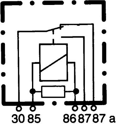 HELLA 4RD 965 453-041 - Relais, Wisch-Wasch-Intervall