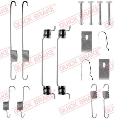 QUICK BRAKE 105-0699 - Zubehörsatz, Bremsbacken