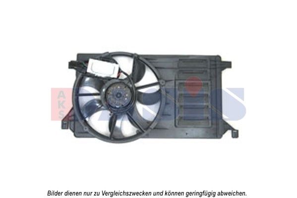 AKS DASIS 118042N - Lüfter, Motorkühlung