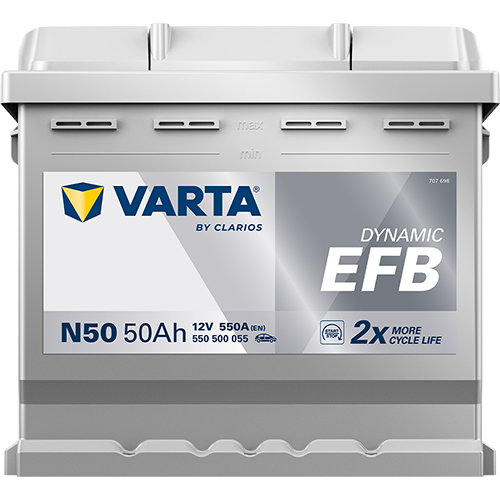 VARTA 550500055K262 - Starterbatterie
