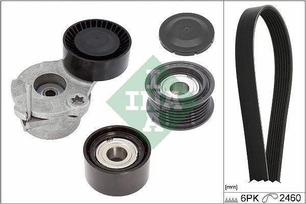 Schaeffler INA 529 0538 10 - Keilrippenriemensatz