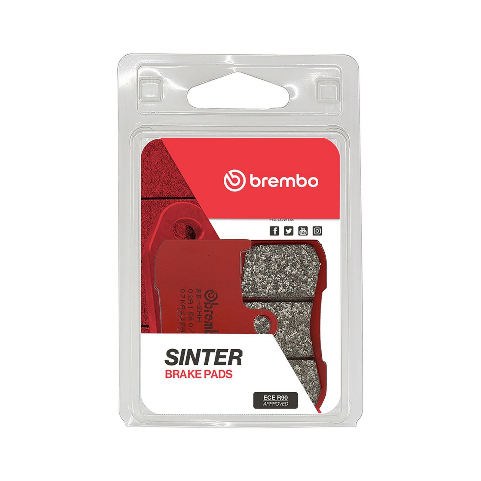 BREMBO 07KA23SA - Bremsbelagsatz, Scheibenbremse