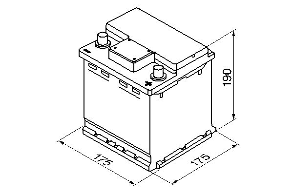 BOSCH 0 092 S40 000 - Starterbatterie