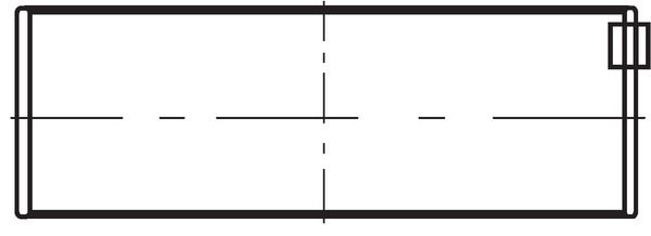 MAHLE 001 HL 20044 000 - Kurbelwellenlagerschale