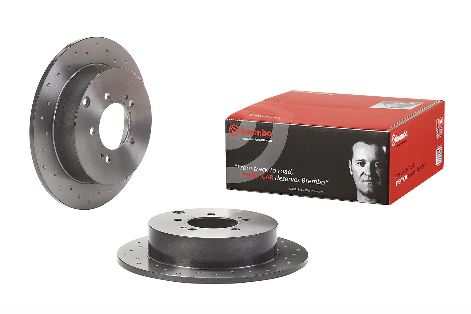 BREMBO 08.A755.1X - Bremsscheibe