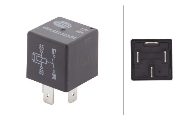 HELLA 4RA 933 332-541 - Relais, ABS
