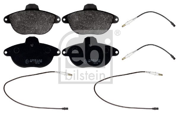 FEBI BILSTEIN 116037 - Bremsbelagsatz, Scheibenbremse