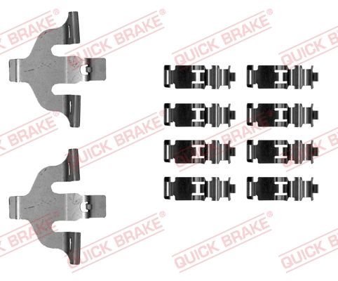 QUICK BRAKE 109-0030 - Zubehörsatz, Scheibenbremsbelag