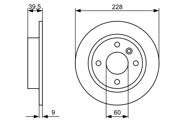 BOSCH 0 986 478 644 - Bremsscheibe