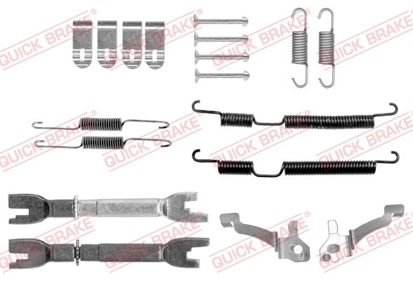 QUICK BRAKE 105-0045S-02 - Zubehörsatz, Bremsbacken
