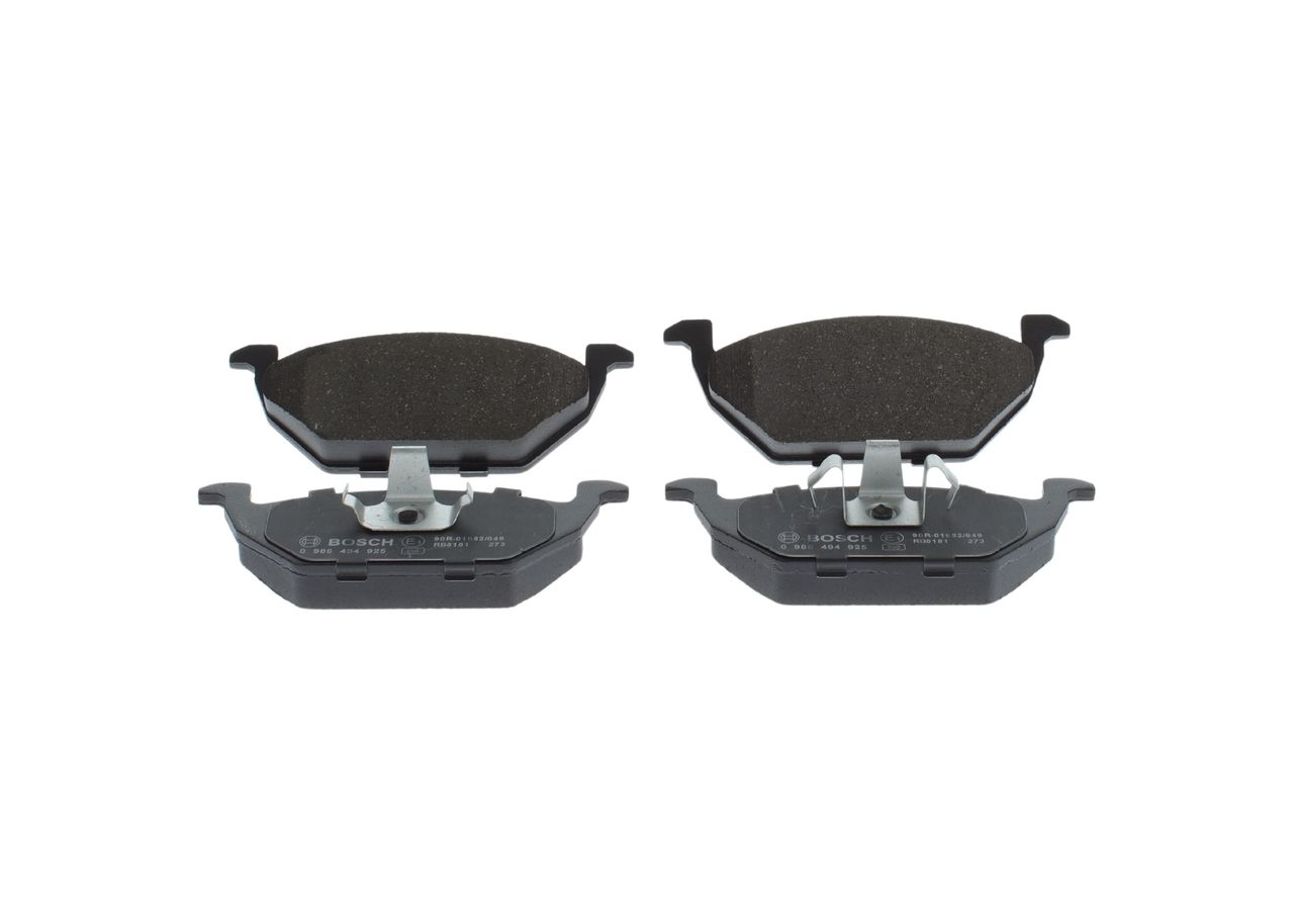 BOSCH 0 986 494 925 - Bremsbelagsatz, Scheibenbremse