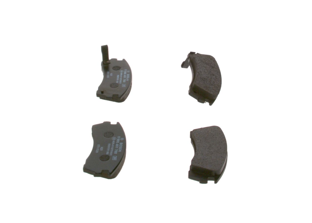 BOSCH 0 986 461 760 - Bremsbelagsatz, Scheibenbremse