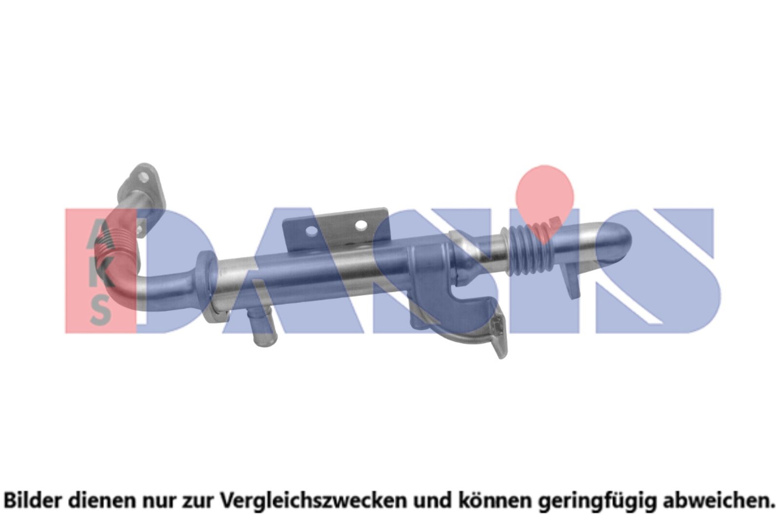 AKS DASIS 075008N - Kühler, Abgasrückführung
