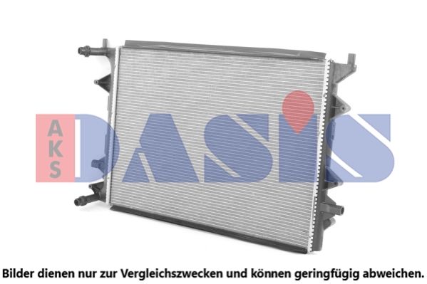 AKS DASIS 040058N - Kühler, Motorkühlung