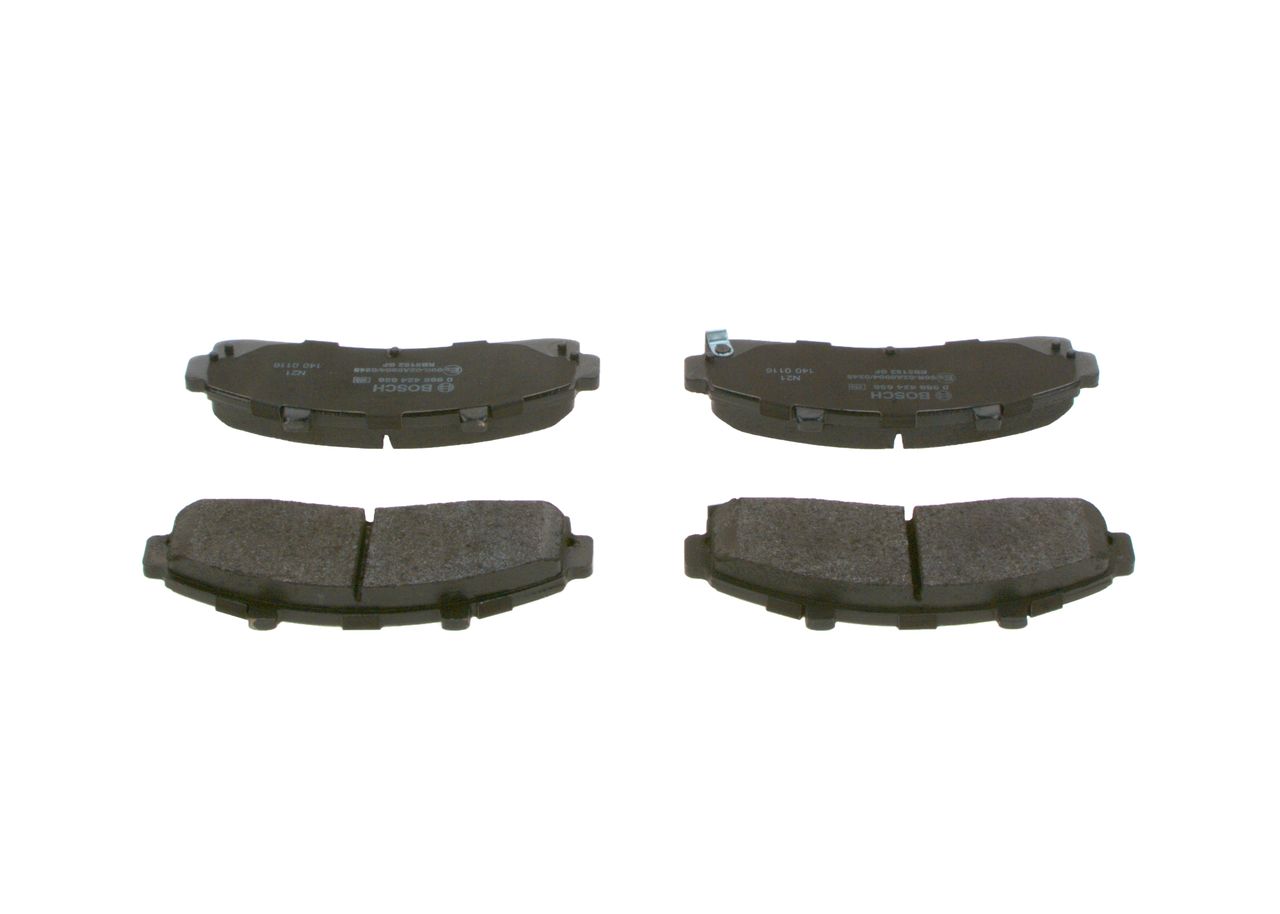 BOSCH 0 986 424 656 - Bremsbelagsatz, Scheibenbremse