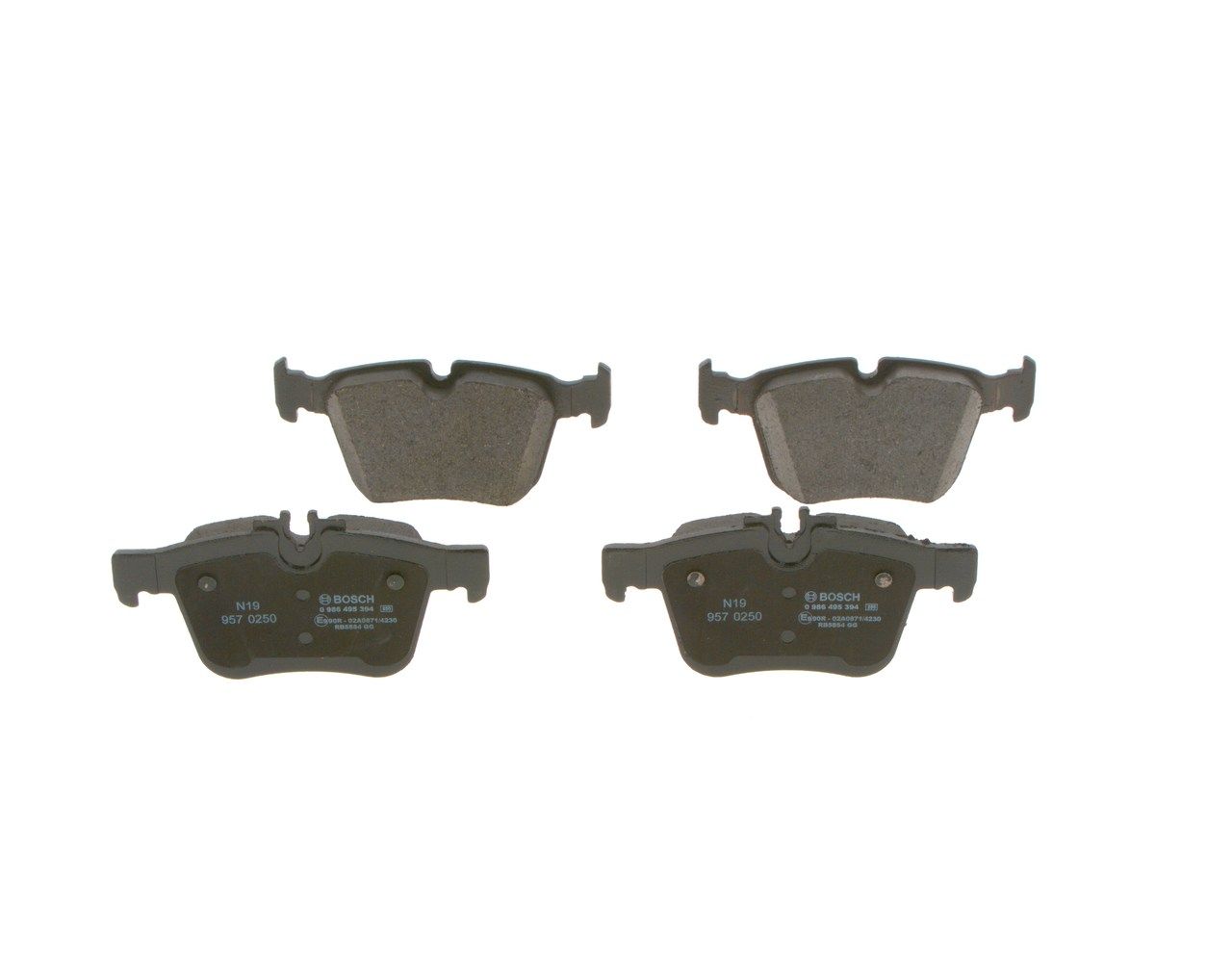 BOSCH 0 986 495 394 - Bremsbelagsatz, Scheibenbremse