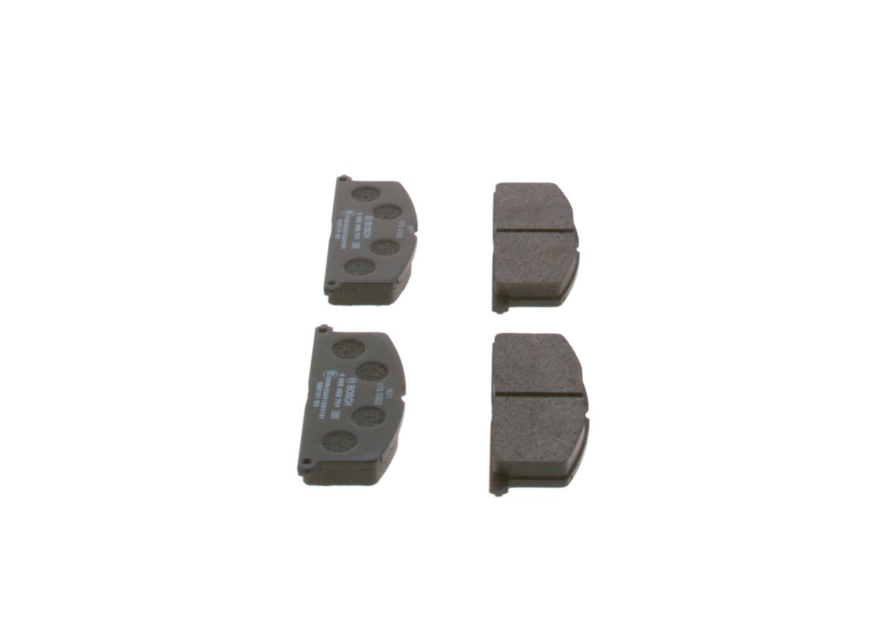 BOSCH 0 986 468 701 - Bremsbelagsatz, Scheibenbremse