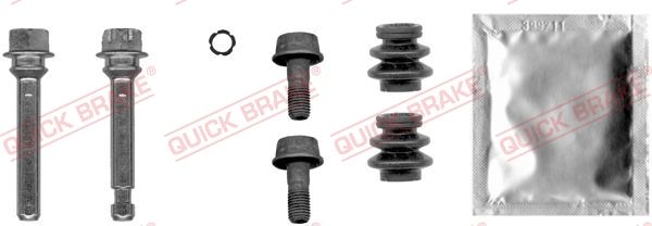 QUICK BRAKE 113-0010X - Führungshülsensatz, Bremssattel