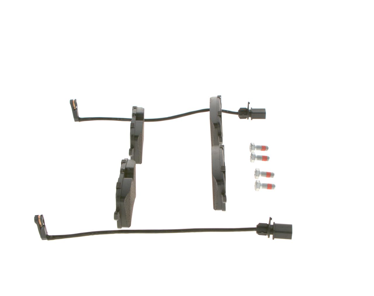 BOSCH 0 986 494 446 - Bremsbelagsatz, Scheibenbremse