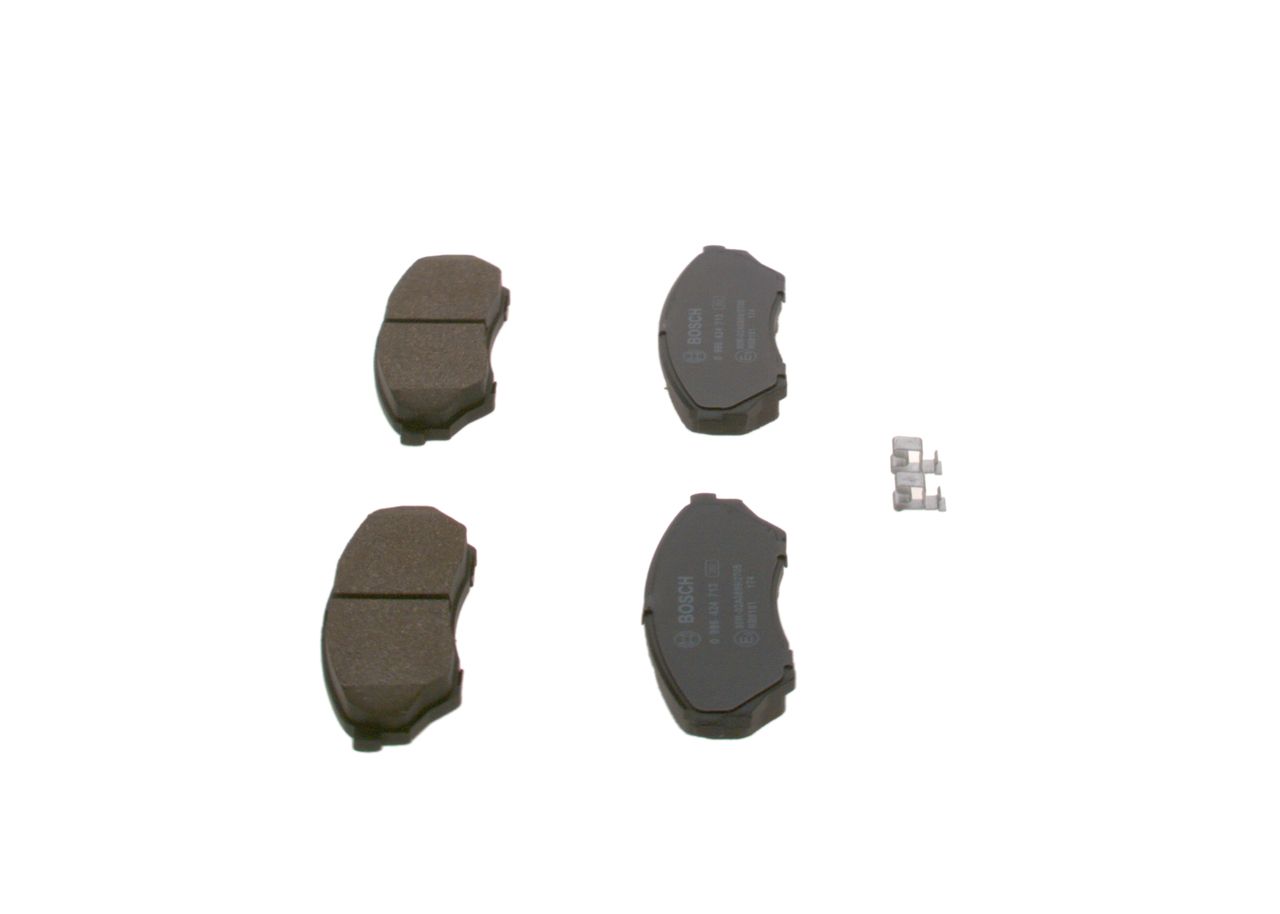 BOSCH 0 986 424 713 - Bremsbelagsatz, Scheibenbremse