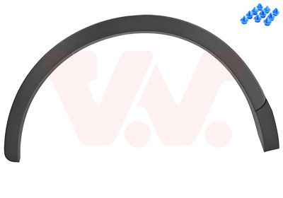 VAN WEZEL 0371524 - Verbreiterung, Kotflügel