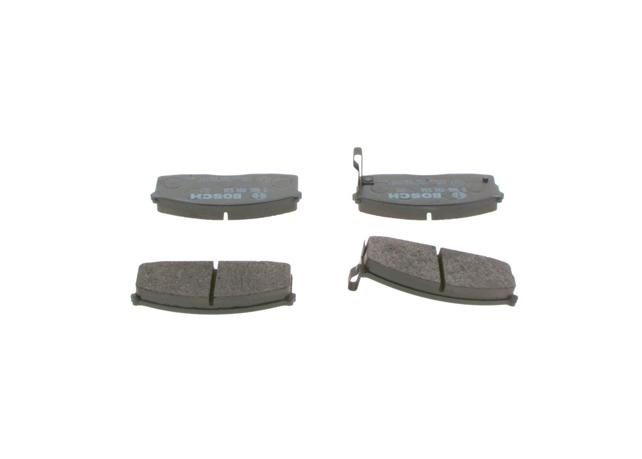 BOSCH 0 986 494 534 - Bremsbelagsatz, Scheibenbremse