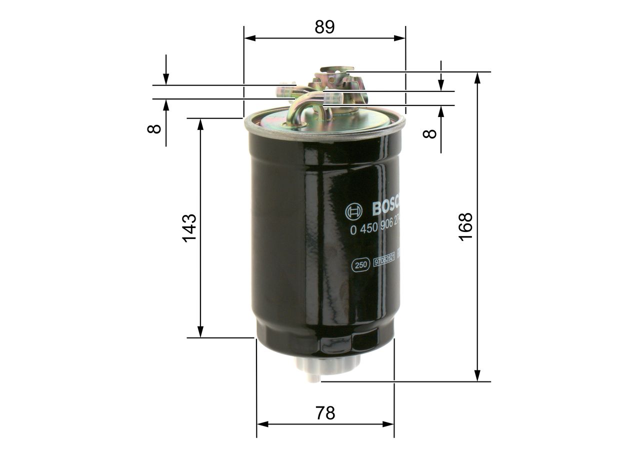 BOSCH 0 450 906 274 - Kraftstofffilter